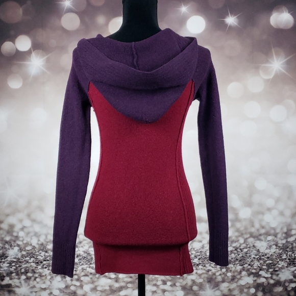 Free People Hooded Raglan Sweater - Picture 2 of 4